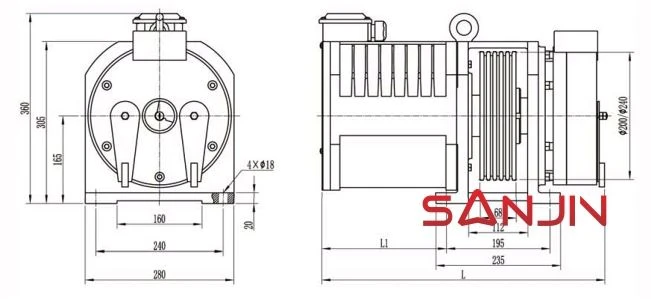 MONADRIVE Traction Machine MONA200A MONADRIVE Traction Machine MONA200A